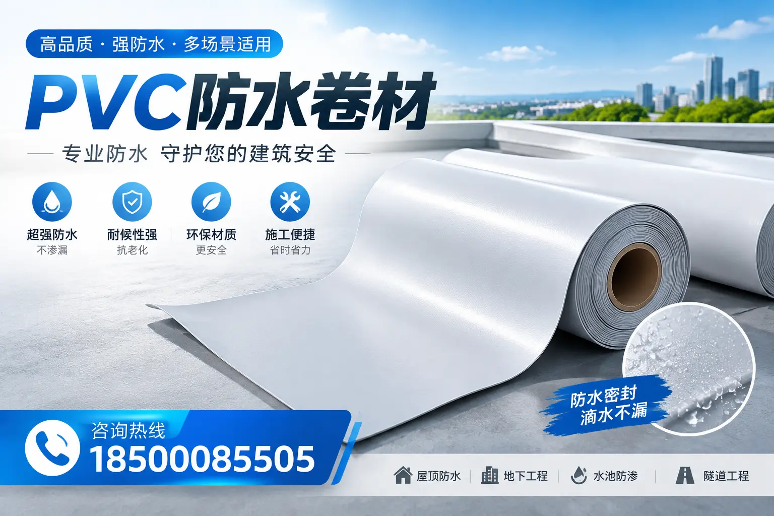 PVC防水卷材的市场竞争分析，庆阳品牌选择参考